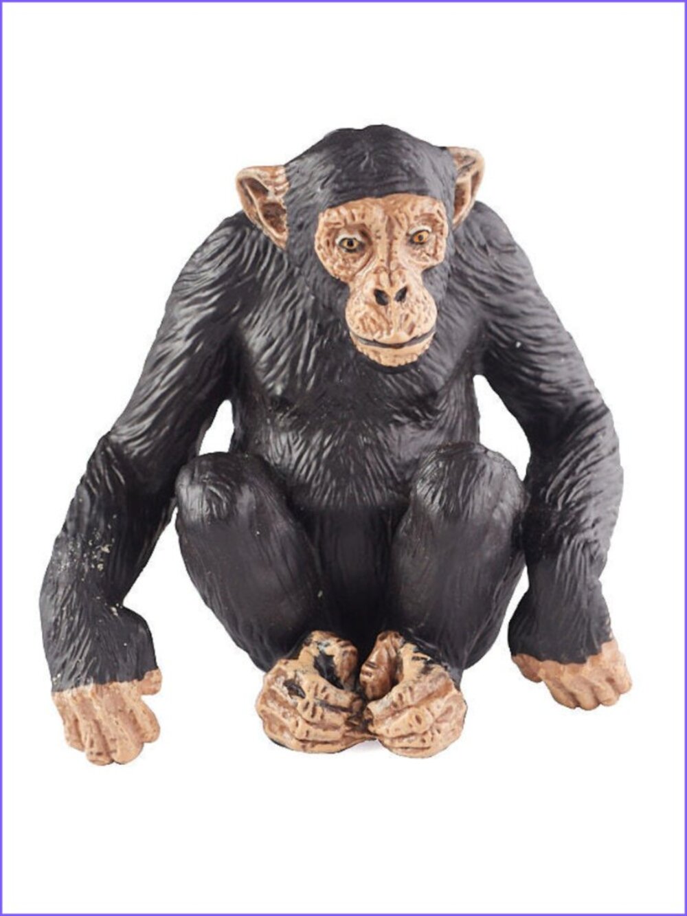 Papo Chimpanzee Animal Figurine New w/Tag Add-On Item Age 3+